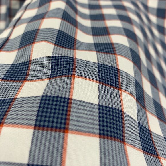 Jos. A.Bank Button Down Shirt Mens Medium Long Sleeve Tailored Fit Gingham Check - Picture 11 of 16